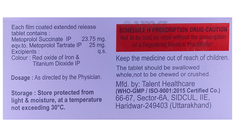 Metapran XL-25 Tablet image