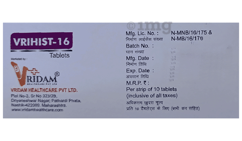 Vrihist 16 Tablet image