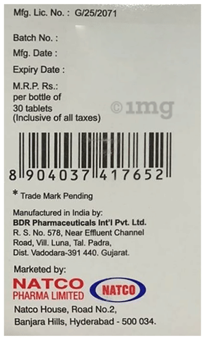 Cazanat 60mg Tablet image Cazanat 60mg Tablet image