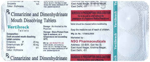 Vertibreck Tablet MD image Vertibreck Tablet MD image