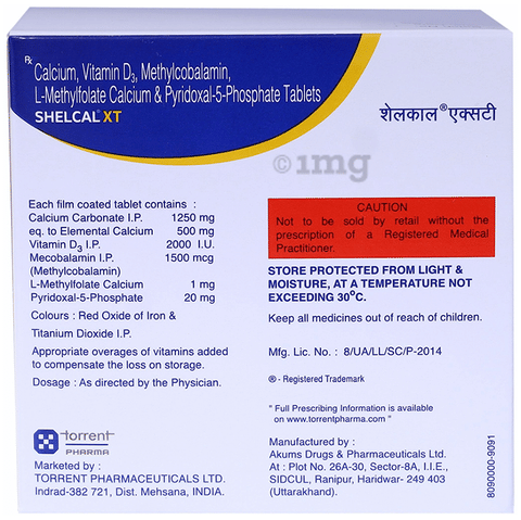 Shelcal XT Tablet image