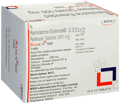 Rancv 500 Tablet ER image Rancv 500 Tablet ER image