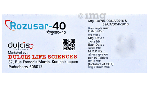 Rozusar 40 Tablet image