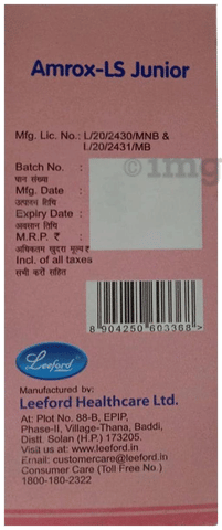 Amrox-LS Junior Syrup image