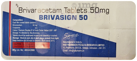 Brivasign 50 Tablet image Brivasign 50 Tablet image