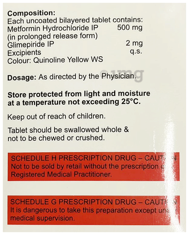 Glymset-M2 Tablet PR image