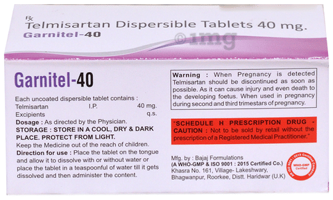 Garnitel 40 Tablet DT image