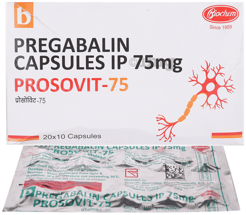 Prosovit 75 Capsule image Prosovit 75 Capsule image