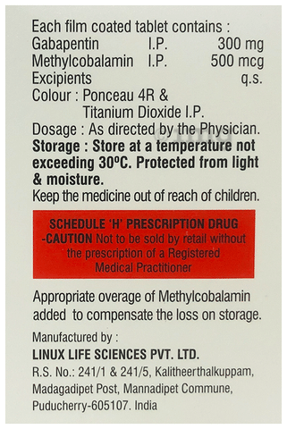 Gabagesic-M Tablet image