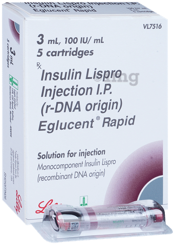 Eglucent Rapid (3ml Each) Solution for Injection