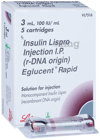 Eglucent Rapid (3ml Each) Solution for Injection image