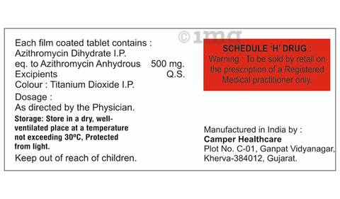 Throlich 500 Tablet image Throlich 500 Tablet image
