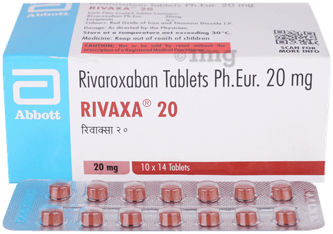 Rivaxa 20mg Tablet image Rivaxa 20mg Tablet image