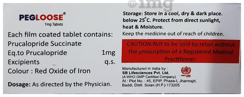 Pegloose 1mg Tablet