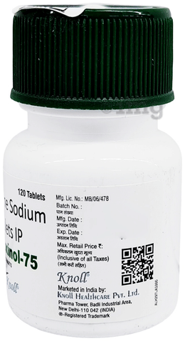 थायरोक्सीनोल 75 टैबलेट image थायरोक्सीनोल 75 टैबलेट image