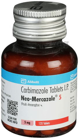 Neo-Mercazole 5 Tablet image