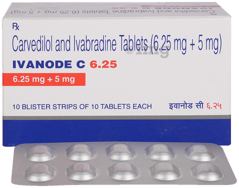 Ivanode C 6.25mg/5mg Tablet