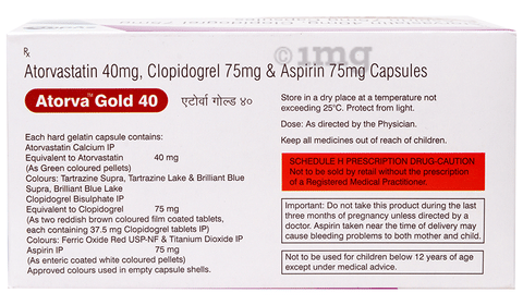 Atorva Gold 40 Capsule image