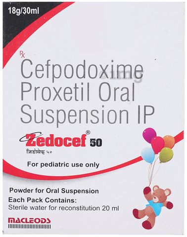 Zedocef 100 Oral Suspension image Zedocef 100 Oral Suspension image