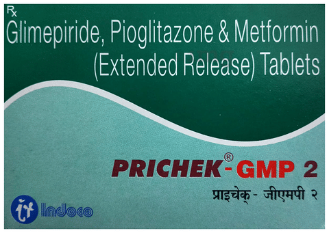 Prichek-GMP 2 Tablet ER image Prichek-GMP 2 Tablet ER image