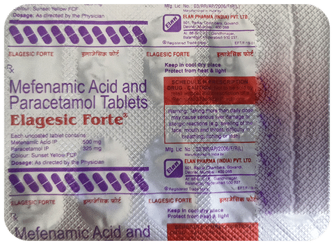Elagesic Forte Tablet