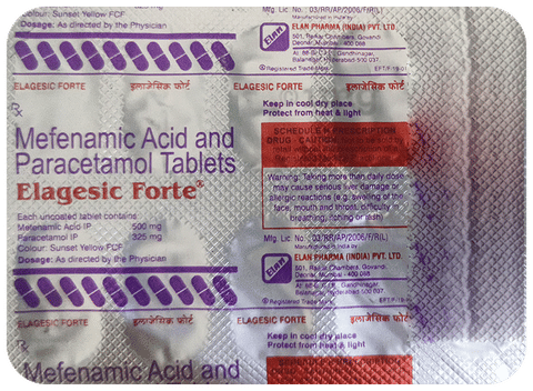 Elagesic Forte Tablet image