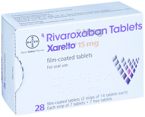 Xarelto 15mg Tablet image