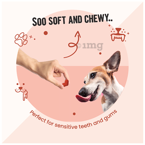 Bark Out Loud Soft Chews Red Hearts image