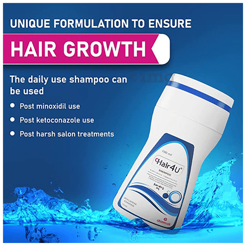 Hair 4U Shampoo: Buy bottle of 100 ml Shampoo at best price in India | 1mg