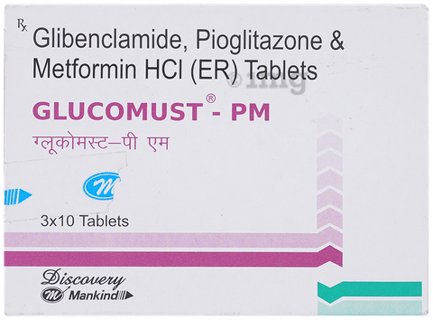 Glucomust-PM Tablet ER image Glucomust-PM Tablet ER image