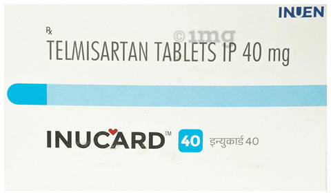 Inucard 40mg Tablet image