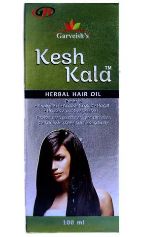 Garveish Kesh Kala Herbal Hair Oil: Buy bottle of 100 ml Oil at best price  in India | 1mg