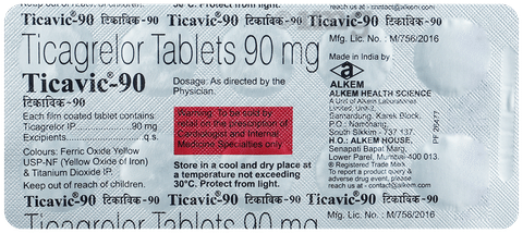 Ticavic 90 Tablet image