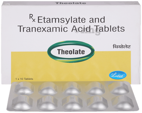 Theolate 250mg/250mg Tablet image