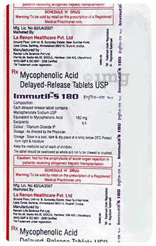 Immutil-S 180 Tablet DR image Immutil-S 180 Tablet DR image