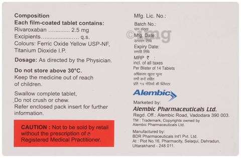 Cameriv 2.5mg Tablet image