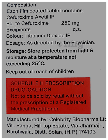 Zuraxim 250 Tablet image
