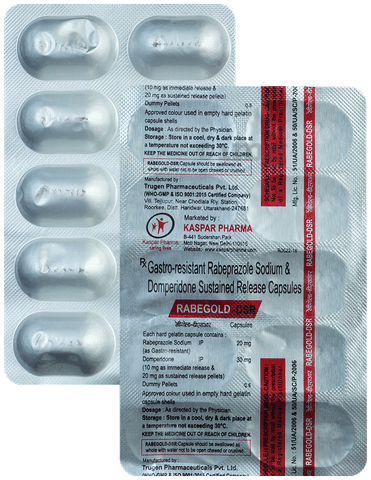 Rabegold D 30mg/20mg Capsule SR