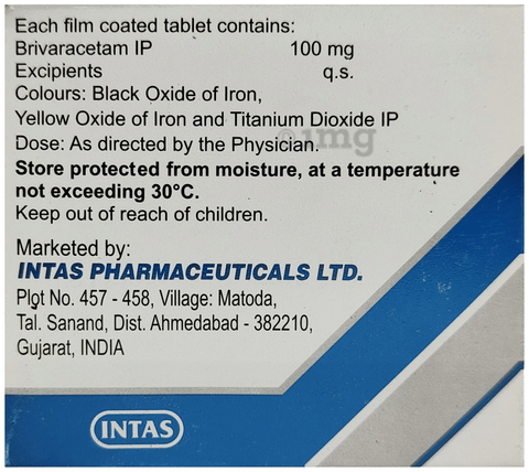 Brivazen 100 Tablet image