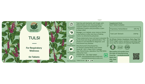 Dr. Dassan's Tulsi Tablet image Dr. Dassan's Tulsi Tablet image