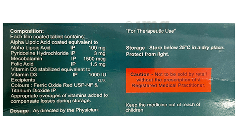 Nuroturn-D3 Tablet image Nuroturn-D3 Tablet image