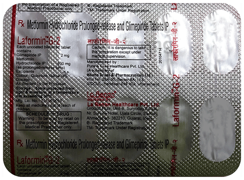 Laformin-G 2 Tablet PR image