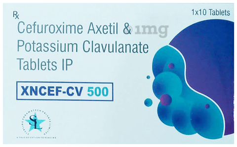 Xncef-CV 500 Tablet image