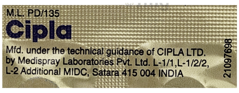 Ziprax 100mg Tablet DT image