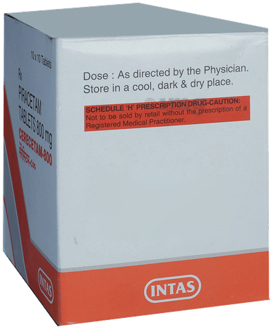 Cerecetam 800 Tablet image