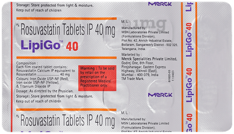 Lipigo 40 Tablet image