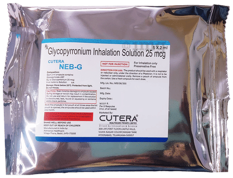 Cutera Neb-G (2 ml Each) Solution for inhalation image