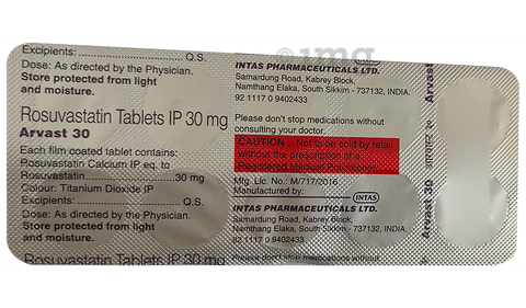 ARvasT 30 Tablet image