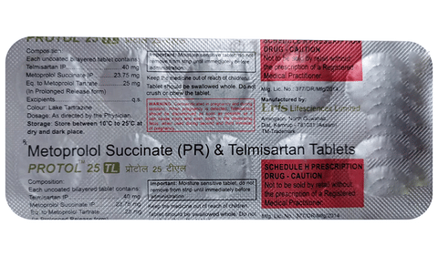 Protol 25 TL Tablet PR image