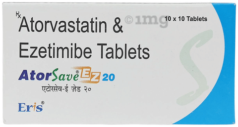 Atorsave EZ 20mg/10mg Tablet image Atorsave EZ 20mg/10mg Tablet image